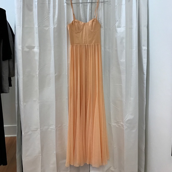 Alice + Olivia Dresses & Skirts - Alice + Olivia Peach Maxi